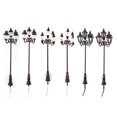 thumbnail image 2 of Streetlamp Photography Backdrops Props Doll Size Garden Light Decor Art Lines Battery Operated Five-headed Landscape Lights Model 3, 2 of 7