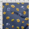 thumbnail image 2 of oneOone Polyester Lycra Fabric Flower Watercolor Print Fabric By Yard 56 Inch Wide, 2 of 4