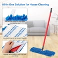 thumbnail image 4 of Noehoiugi Machine Washable Microfiber Mop Replacement Pads – Double-Sided Dry And Wet Cleaning Cloths For Spin Mop, 4 of 8
