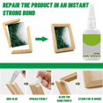 thumbnail image 4 of Binwennn Abs Glue Shoe Cement Bonding Glue for Metal Welding High Strength Oily Glue Universal Glue Wood Glue For Furniture Apply To For Resin Ceramic Metal Glass Etc, 4 of 8