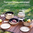 thumbnail image 3 of Camping Hiking Cookware Set Outdoor Portable Picnic Cookware Kit Aluminum Alloy Pot Frying Pan Kettle Set Travel Cooking Accessories, 3 of 8