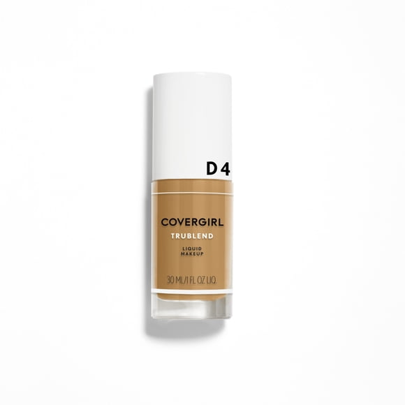 COVERGIRL TruBlend Hydrating Foundation, Dewy Finish, Lasts All Day, Lightweight, Oil-free Formula, Blurring Imperfections, 100% Cruelty-Free