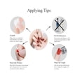 thumbnail image 4 of Fofosbeauty 24 pcs Almond Fake Nails Tips, Medium Press on French Nails, Stylishness, 4 of 6