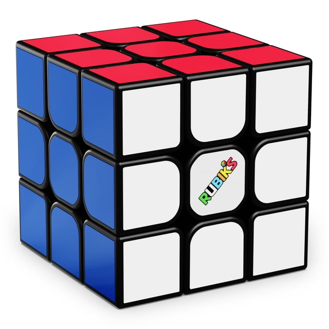 Rubik's Cube, The Official 3x3 Rubik’s Cube, Redesigned Modern Look & Smoother Turning, Brain Teaser Puzzle for Adults, Problem-Solving Brain Teaser, Color-Matching Puzzle, Fidget Toy, for Ages 8 & Up