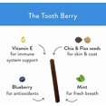 thumbnail image 4 of Shameless Pets Tooth Berry Blueberry Sticks Dental Dog Treats With Upcycled Ingredients, 4 of 9