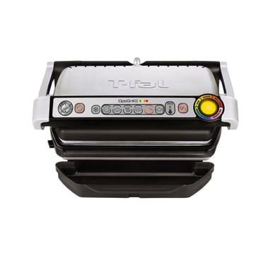 T-fal OptiGrill+ Stainless Steel Non-Stick Grill With Automatic Sensor Cooking Technology