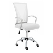 Modern Home Zuna Mid-Back Office Chair - White/White