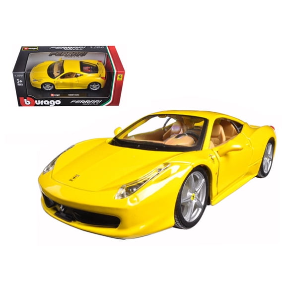 Bburago 26003rd Ferrari 458 Italia Red 1/24 Diecast Model Car by Bburago