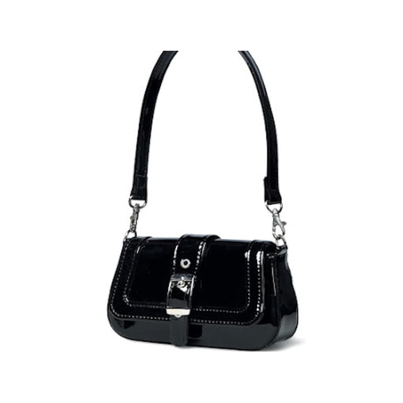 Exquisite, Timeless, Patent Leather Small Handbag