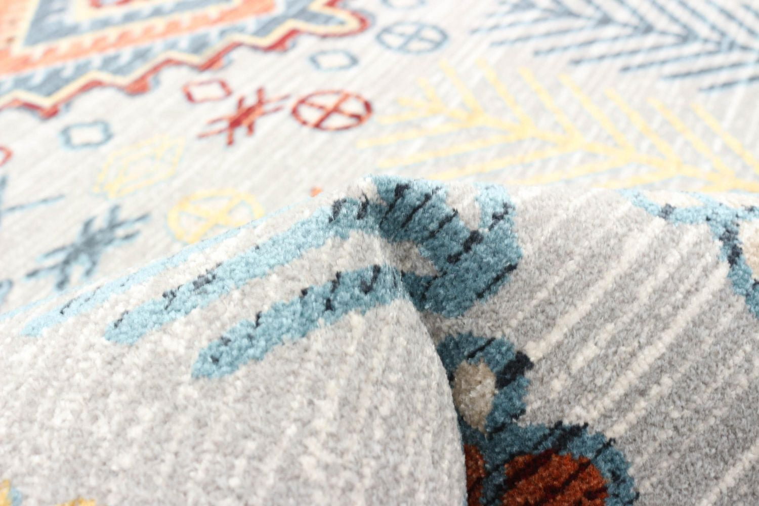 Tapis Lavable ECARPET Sud-Ouest pour Chambre, Salon, Chambre d'Enfant, Couloir