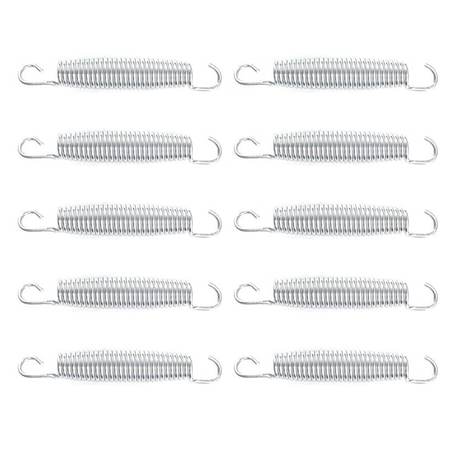 MasteelfCA 10 Pcs Ressorts de Trampoline d'Extérieur Ressorts de Tension Professionnels Fournitures de Trampoline
