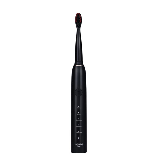 Brosse à Dents pour Adultes, Brosses à Dents Électriques Rechargeables avec 2 Têtes de Brosse, 5 Modes, Recharge Rapide USB