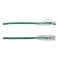 thumbnail image 3 of Black Box Slim-Net - Patch cable - RJ-45 (M) to RJ-45 (M) - 5 ft - UTP - CAT 6a - booted, molded, stranded - green, 3 of 3