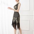 thumbnail image 3 of UPPADA Robe de Cocktail pour Femmes à Manches Longues Robe d'Invitée de Mariage Fente Latérale Jolie Robe Formelle Évasée Taille Haute Robe de Fête Robe de Bal Robe de Cocktail du Jour Aujourd'hui, 3 of 6