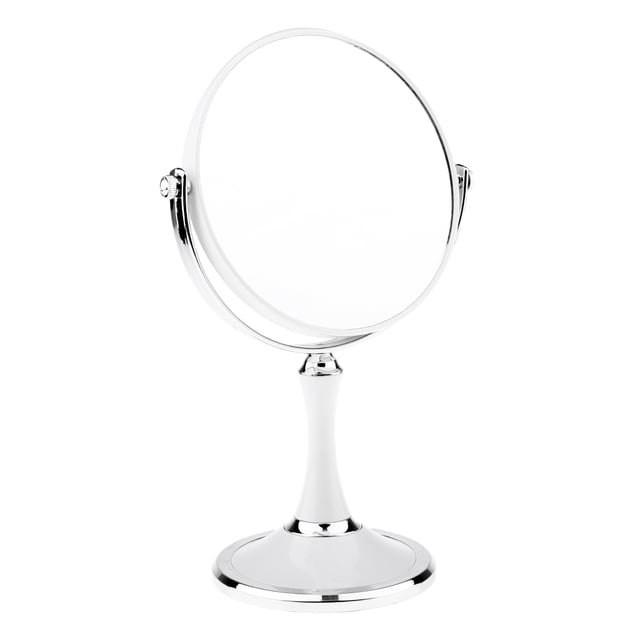 TISHITA Miroir Grossissant 1X/3X Autoportant Latéral pour Maquillage et Rasage - Rond