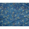 thumbnail image 4 of oneOone Polyester Lycra Medium Blue Fabric Batik Sewing Craft Projects Fabric Prints By Yard 56 Inch Wide, 4 of 4