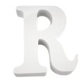 thumbnail image 1 of Agiferg Wood Wooden Letters White Alphabet Wedding Birthday Party Home Decorations R, 1 of 2