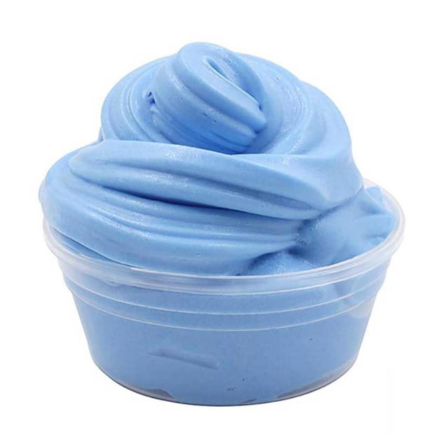 Fruit Cake Fluffy Floam Slime Toy DIY Soft Cotton Slime Decompression Rubber Soft Clay Clay Q7F4