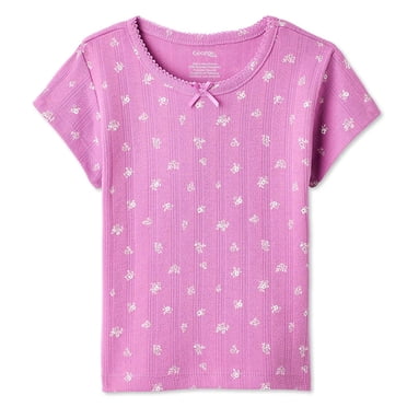 T-shirt en tricot pointelle George pour petites filles