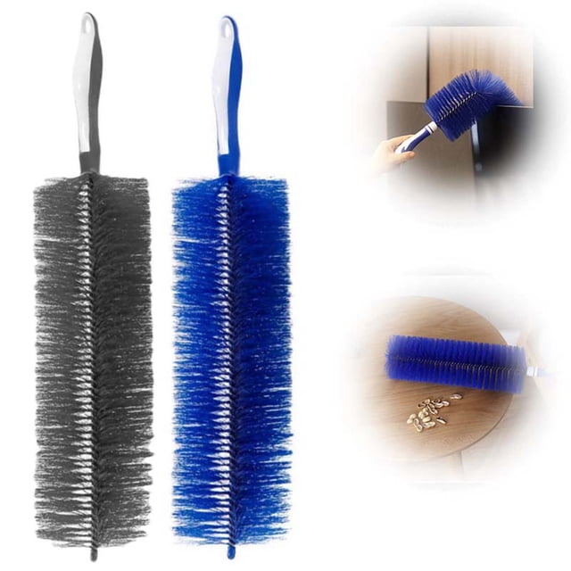 Dvkptbk Microfiber Duster, Feather Duster, Dusters for Cleaning, Washable Dusters with Reusable Microfiber Head, Feather Dusters for Cleaning Cobweb, Blinds, Furniture