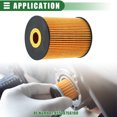 thumbnail image 3 of Unique Bargains 1 Set Engine Oil Filter Oil Fuel Filter for Porsche Cayenne 2004-2011 No.95510756100, 3 of 7