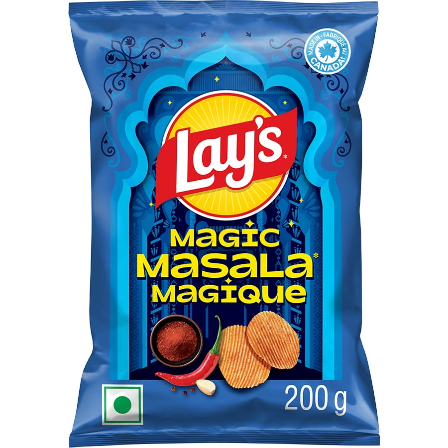 Lay's Magic Masala Ridged flavoured Potato Chips