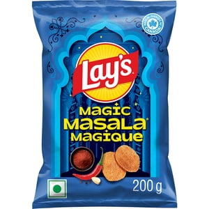 Lay's Magic Masala Ridged flavoured Potato Chips