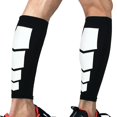 thumbnail image 1 of Football Sport Cycling Shin Guard Calf Sleeve Compression Leg Warmers, 1 of 5