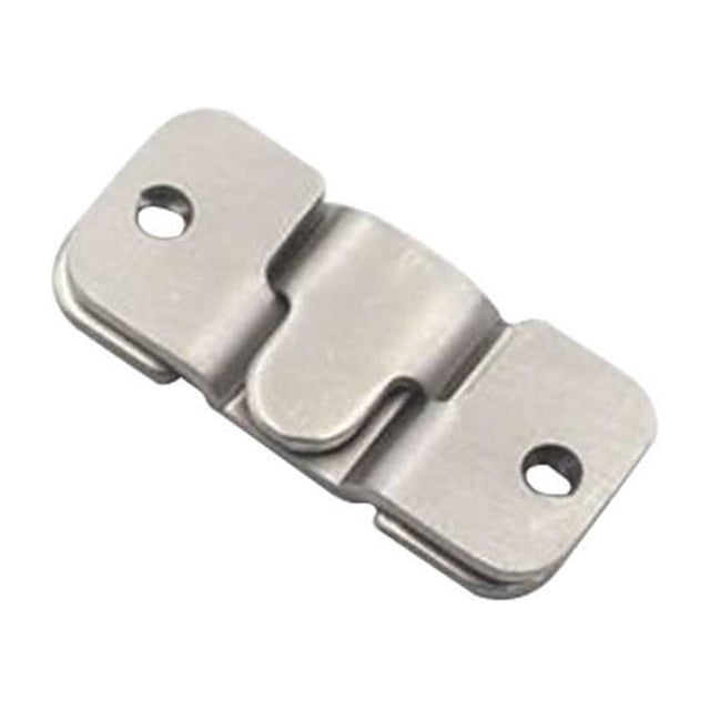 1 Pair Small Stainless Steel Interlocking Hooks – Flush Concealed Mount Brackets, Stainless Steel Z Clip Bracket Interlock Hanging Buckle Mountain Buckle for Picture Display Art