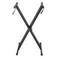thumbnail image 1 of Loewten Portable X-Style Keyboard Stand Double Braced Music Electric Organ Holder Adjustable Height, Double Keyboard Stand, 1 of 8