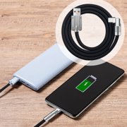 WIFKLSIIPG 180° Rotating Fast Charge Cable USB Fast Charging USB to Type C Data Cable 120W Super Fast Charging Type C Silicone Fast Charging Cable Compatible with Android Series