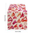 thumbnail image 3 of Boovnll Valentines Day Table Runner, 13x47" Valentine's Day Printing Table Runner, Valentines Table Runner for Holiday Kitchen Dining Table, Party Decor, Valentines Day Decorations, 3 of 6