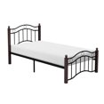 thumbnail image 3 of Topline Home Furnishings Black Traditional Metal Bed, 3 of 4