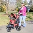 thumbnail image 2 of Poussette pour animal domestique (chien et chat) G7 Jogger de Gen7Pets - Rouge, 2 of 5