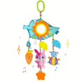 thumbnail image 4 of Rainbow Soothing Plush Toy Car Hanging Bed Bell Soothing Toy, Cute Cartoon Creative, 4 of 4
