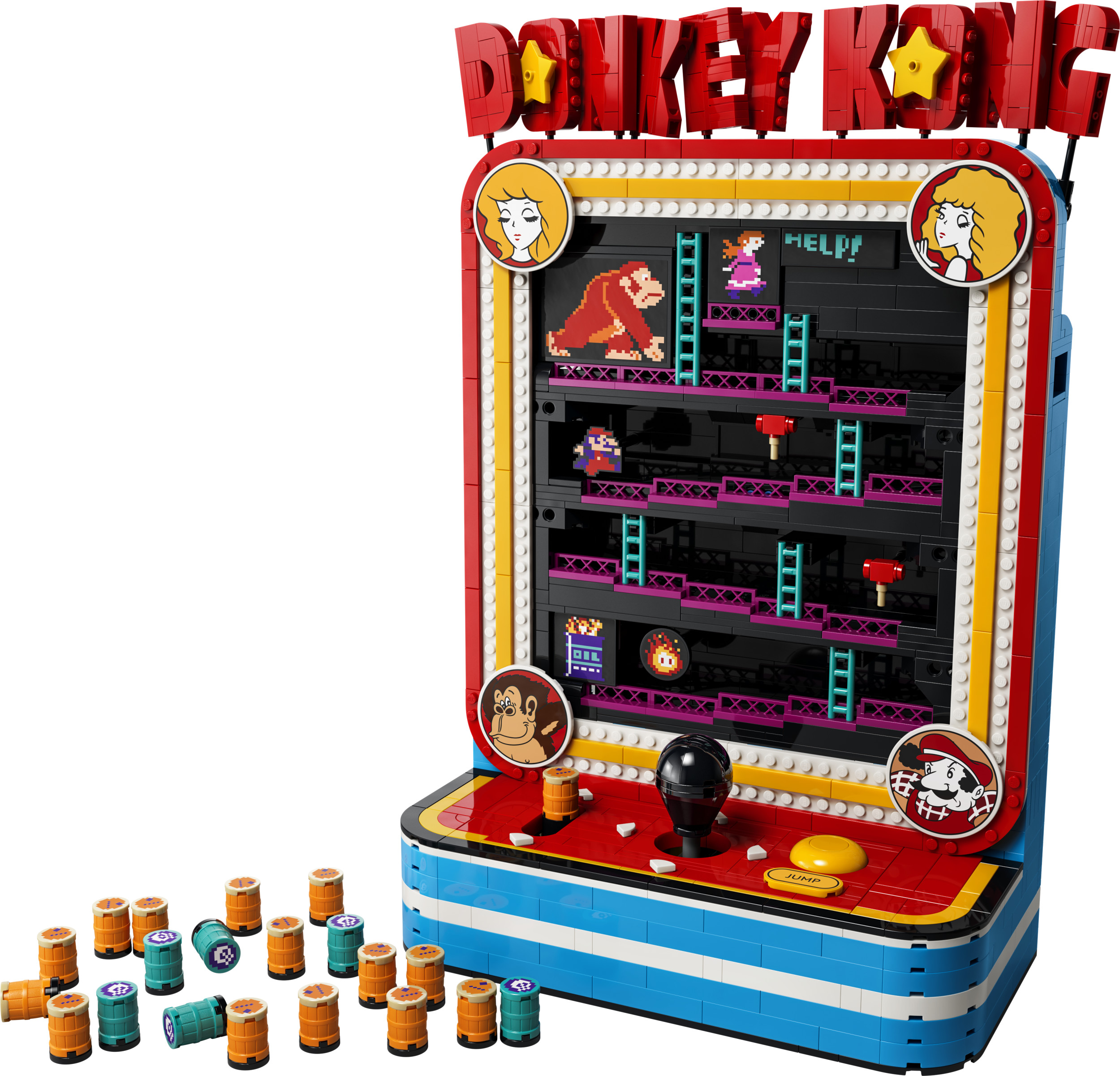 LEGO Borne d’Arcade Donkey Kong , Ensemble de Construction 72051