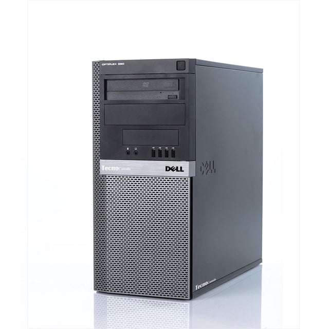 Dell Optiplex Tower Desktop Computer Intel Core i5 8GB RAM 128GB SSD + 320GB HDD Windows 11 Pro NEW Keyboard Mouse, WiFi Bluetooth Refurbished