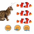 thumbnail image 4 of Jouet pour Animal Poisson Électrique Mobile Réaliste en Peluche Simulation Poisson Qui Remue Jouet à Taper pour Animal Drôle Interactif Animaux, 4 of 5