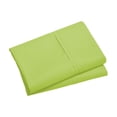 thumbnail image 2 of Fridja Queen Size Pillow Cases Set of 2, Brushed Microfiber Pillowcases with Envelope Closure, Solid Color Super Soft Breathable Shrinkage and Fade Resistants Pillowcase (Light Green, 20x36 Inch), 2 of 6