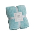 thumbnail image 1 of Leodye 1PCS Super Soft Warm Warm Fleece Blanket Throw Rug Sofa Bedding-39.37 * 27.55in, 1 of 4