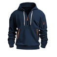thumbnail image 1 of Kcodviy Chandails à Capuche Graphiques pour Hommes de Printemps et d'Automne Chandail à Capuche à Manches Longues Chandail à Capuche pour Hommes Décontracté Unique Design Extérieur Chandails à Capuche Mignons pour Hommes Couleur Unie Chandails à Capuche Mignons à Manches Longues Chandail à Capuche, 1 of 2