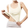 thumbnail image 2 of Débardeurs Gainants pour Femmes Sans Coutures, Camisoles d'Entraînement pour le Corps, Confortables, Col Rond, 2 of 5