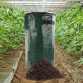 thumbnail image 4 of YAOMOBB Tear-resistant Compost Bags Tear Resistant Large Capacity Garden Compost Plastic Fertilizer Waste Sacks Speed Up Fermentation Eco Friendly, 4 of 5