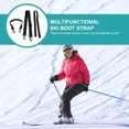 thumbnail image 3 of KONTONTY 3 Pcs Sangle de Botte de Planche à Neige Nylon Noir Bottes Sécurisées Activités de Plein Air, 3 of 8