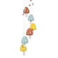 thumbnail image 3 of Mainstays Carillon de Vent Champignon en Céramique Décoration Extérieure, 3 of 5