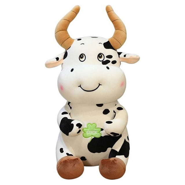 Follure 30cm Creative Cartoon Cow Doll Stuffed Toy For Children