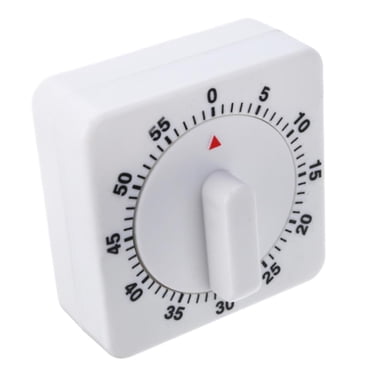 Minuterie de Cuisine, Minuterie de Cuisine Mécanique, Minuterie Analogique, Minuterie, Rappel, Minuterie, Blanc, 1 Pce, Minuteries pour Oeufs