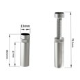 thumbnail image 1 of Adjustable Computer Case Graphics Card Holder Aluminum Magnetic 3070 Video Card RTX4090 GPU Support 27-120mm Scalable Bracket Silver M, 1 of 6