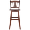 thumbnail image 4 of Tabouret à siège pivotant à dossier à lattes Fina, 4 of 9