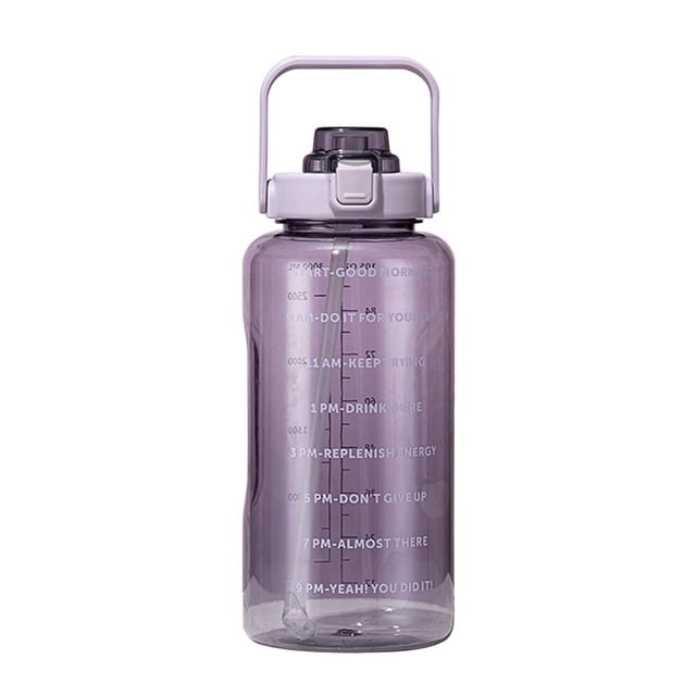 Bouteille d'Eau 2000/3000 ml Résistante aux Hautes Températures, Ne Fuit Pas, Longue Durée de Vie, Grand Calibre, Bouteille d'Eau pour Vélo pour Sortir